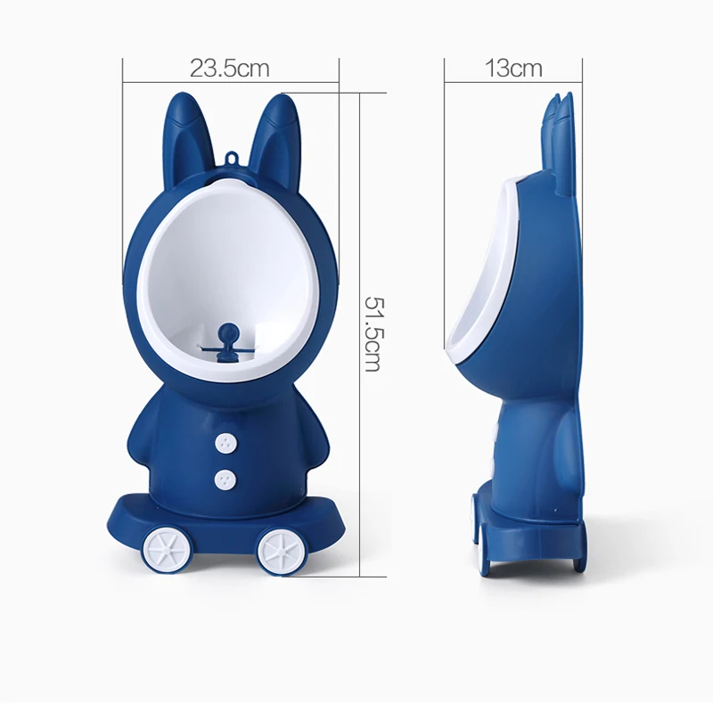 

Rabbit Shape Children's toilet urinal wall-mounted urinal for boys Standing urinal for boys and babies for dropshipiing