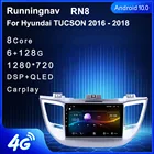 4G LTE Android 10,1 для HYUNDAI TUCSON IX35 2016 2017 2018 мультимедийная стерео Автомагнитола DVD плеер навигация GPS радио