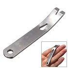 Уличное снаряжение, миниатюрные ломы, многофункциональный карманный гаджет из нержавеющей стали, многофункциональный инструмент для кемпинга, брелок, веревка