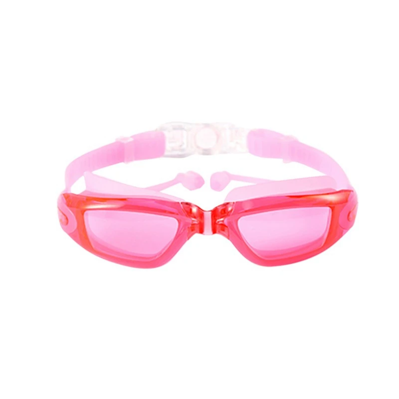 

Swimming Goggles Eyewear Outdoor Water Sports Waterproof Anti-fog Swimming Glasses Large Frame with Silicone Earplugs