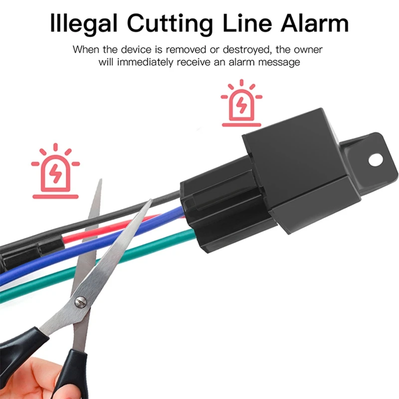 Автомобильный GPS-трекер релейное устройство GSM-локатор дистанционное управление