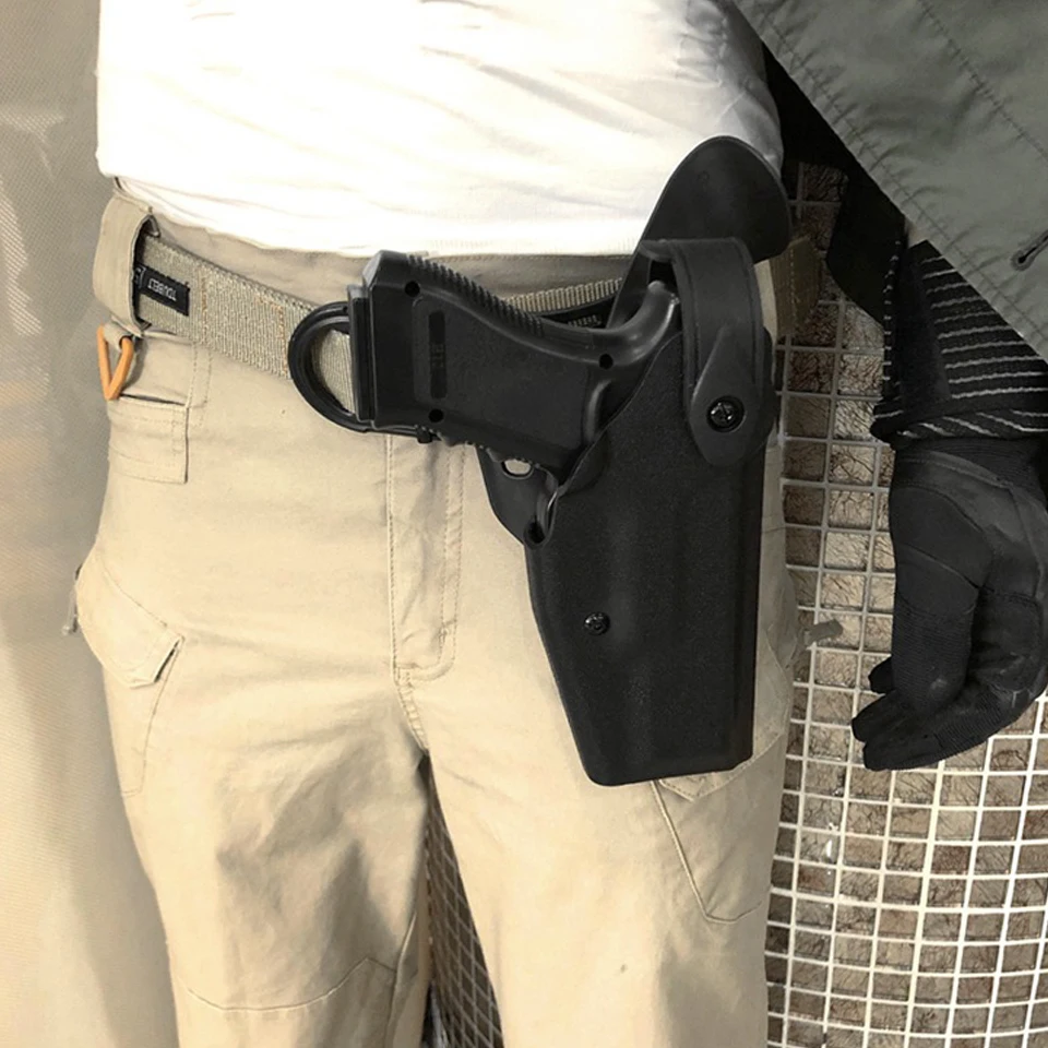 Тактическая кобура для пистолета чехол Glock 17 19 22 23 31 32 пояс страйкбольного поясная