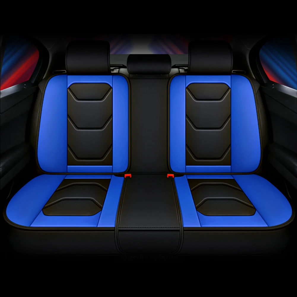 barato Universal Completa Tampas De Assento Couro Do Carro Almofada Respirável Protetor Esteira Do Assento Traseiro Dianteiro Encosto Do Carro Interior Do Automóvel Acessórios