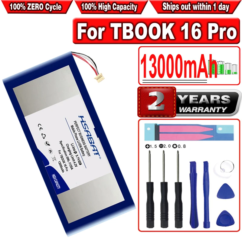 Аккумулятор 13000 мАч для планшета Teclast TBOOK 16 Pro Power 12 T16 11 ID: E5A3 E5A6 E5A7 ID:E5C8 | Мобильные
