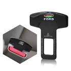 Металлическая застежка для ремня безопасности автомобиля, заглушка для ремня безопасности для Ford Focus, Fiesta, Ranger, S MAX, Kuga, Mondeo, Fusion, Эверест, Мустанг