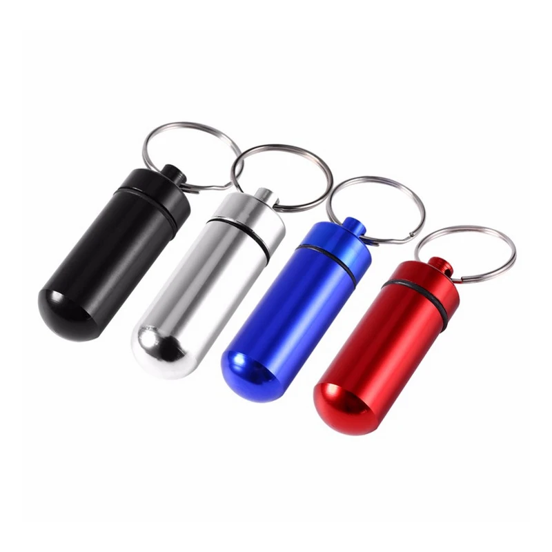 1 шт. брелок мини портативный дорожный медицинский контейнер для таблеток