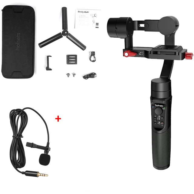 gimbla only Hohem iSteady мульти 3-осевой ручной шарнирный стабилизатор для камеры GoPro адаптер объектива для камер Micro экшн-камера смартфона PK Zhiyun Crane M2 Feiyu G6 плюс - Цвет: gimbla only