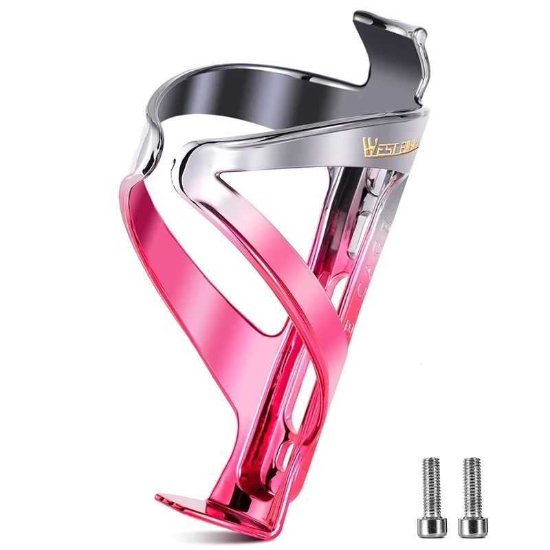 

Lightweight Bicycle Bottle Holder Bike Gradient Colorful Bottle Cage Mountain Road Bike Water Cup Bottle Holder Bike Accessories