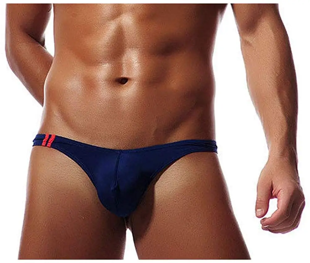 Мужское нижнее белье бикини G стринги гладкие трусы танга мужские с низкой