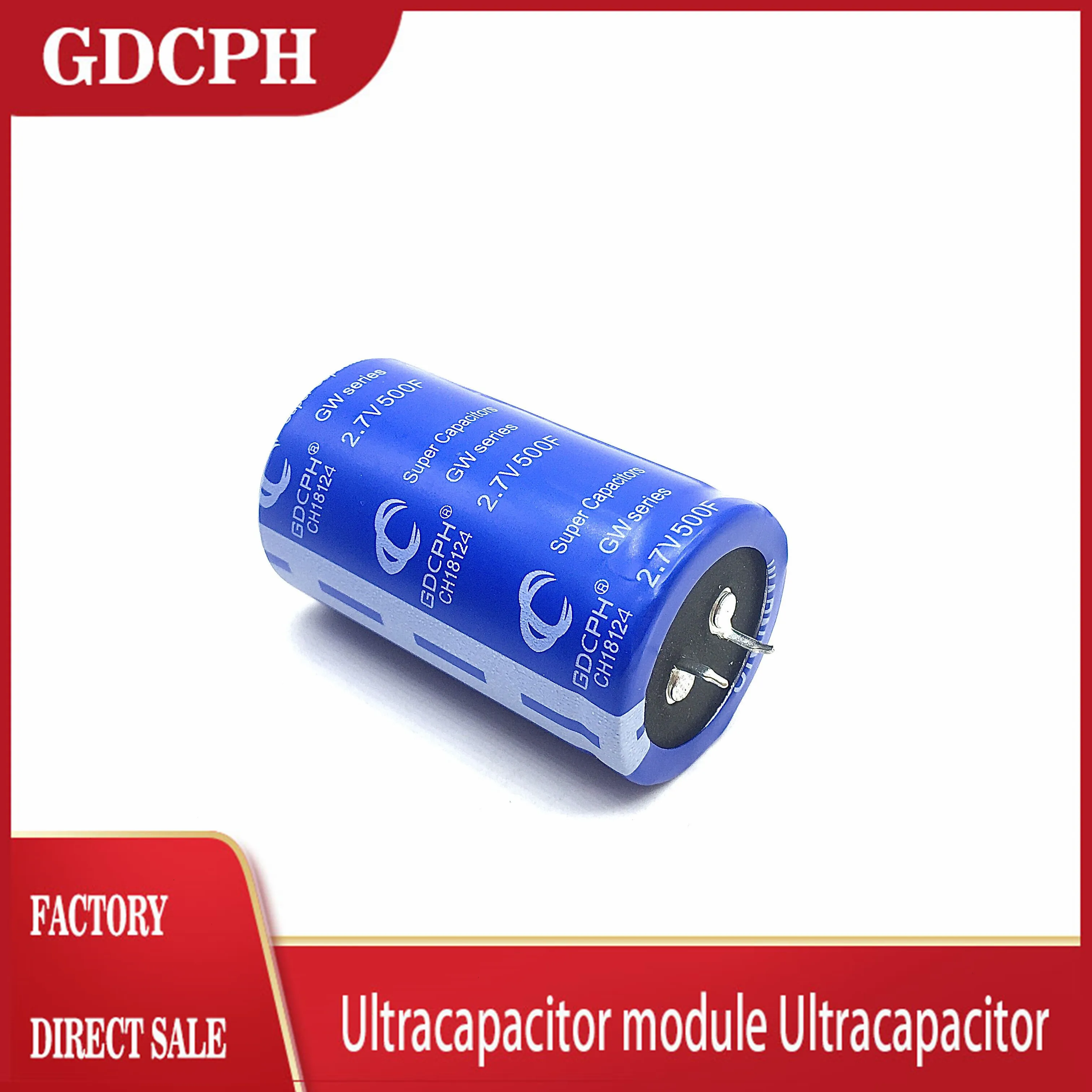 Конденсатор diymore Farad 2 7 в 500F 35*60 мм суперконденсаторы с сквозным отверстием общего