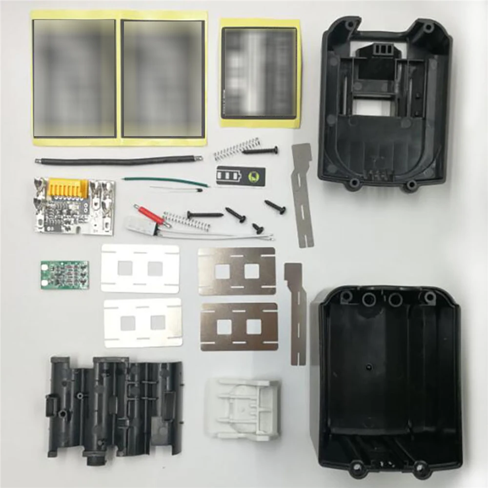 

14,4 В литиевая батарея PCB печатная плата Аккумулятор Чехол Набор со светодиодной этикеткой батареи для Makita литиевая батарея BL1490 запасные час...