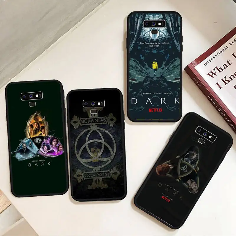 

Best Sellers netflix Dark Phone Case For Samsung A50 A51 A71 A20E A20S S10 S20 S21 S30 Plus ultra 5G M11 funda cover