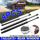 4 шт., газовые стойки для заднего стекла автомобиля Nissan Pathfinder R51 2005 2006 2007 2008 2009 2010 2012