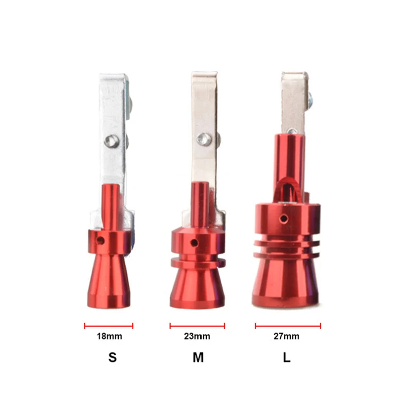 Универсальный выхлопной клапан для мотоцикла симулятор свистка имитация Turbo