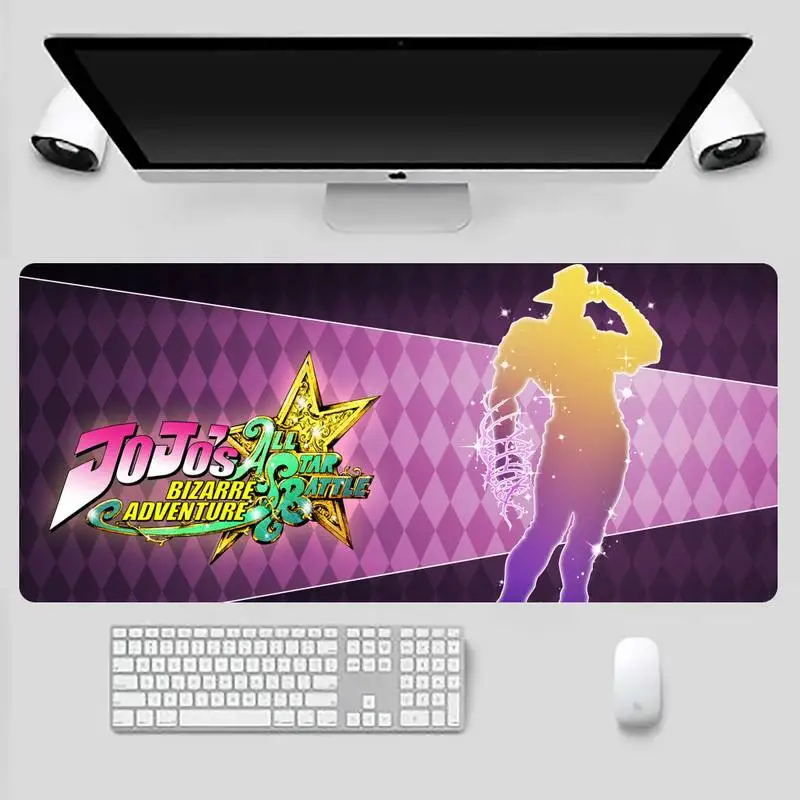 

anime JoJo's Bizarre DIY Design Pattern Game mousepad Game Office Work Mouse Mat pad X XL Non-slip Laptop Cushion mouse pad