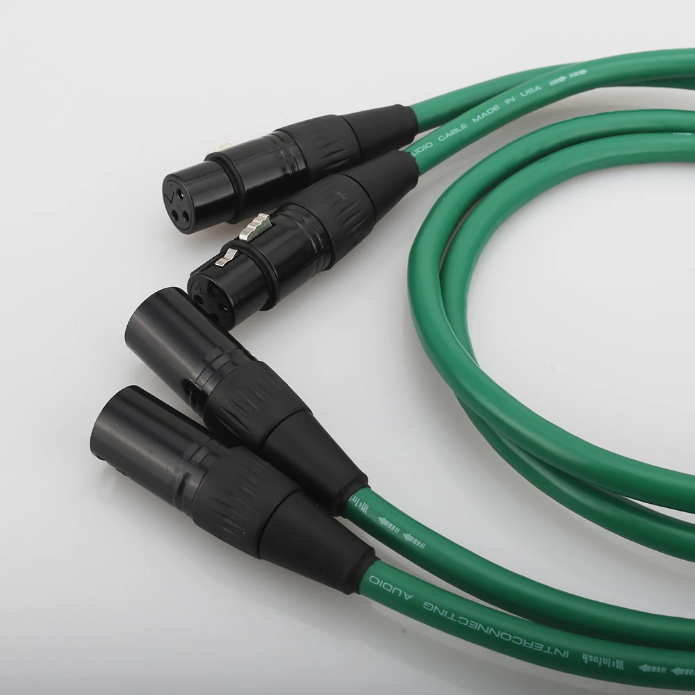 Hi-End 2328 audio 4N медный соединение XLR аудиокабель сбалансированный Hi-Fi кабель
