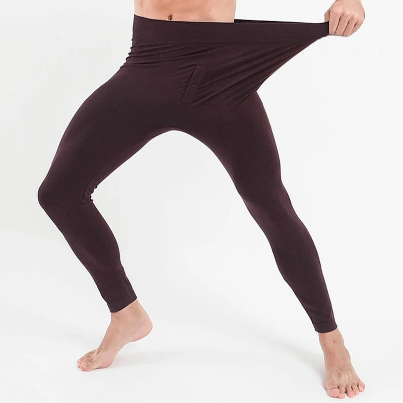 Новинка зимние мужские кальсоны термобелье теплое мужское сохраняющее тепло для