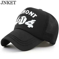 jnket new unisex breathable baseball cap trucker hat outdoor sports cap mesh hat gorras baseball casquette