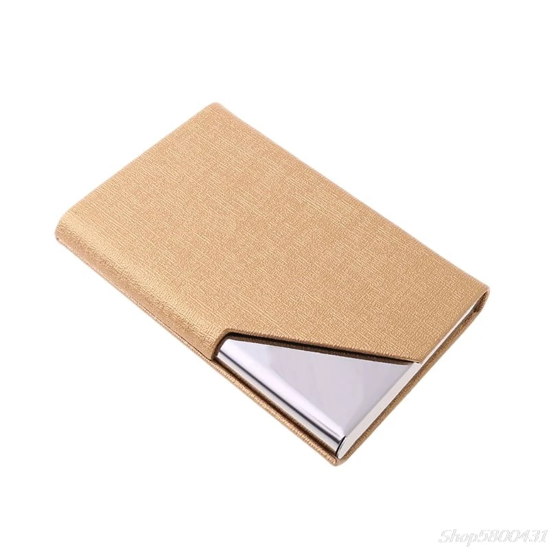 

Professional metal business card case, portable business card holder, can hold 20 business cards O21 20 Dropshipping