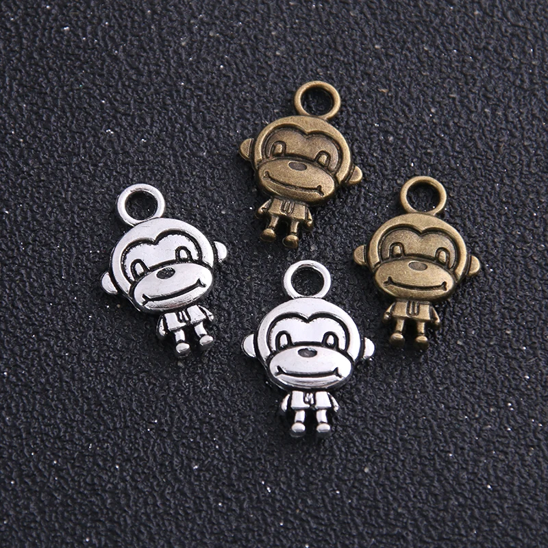 8 шт. 15*23 мм старинные милые маленькие искусственные винтажные металлические