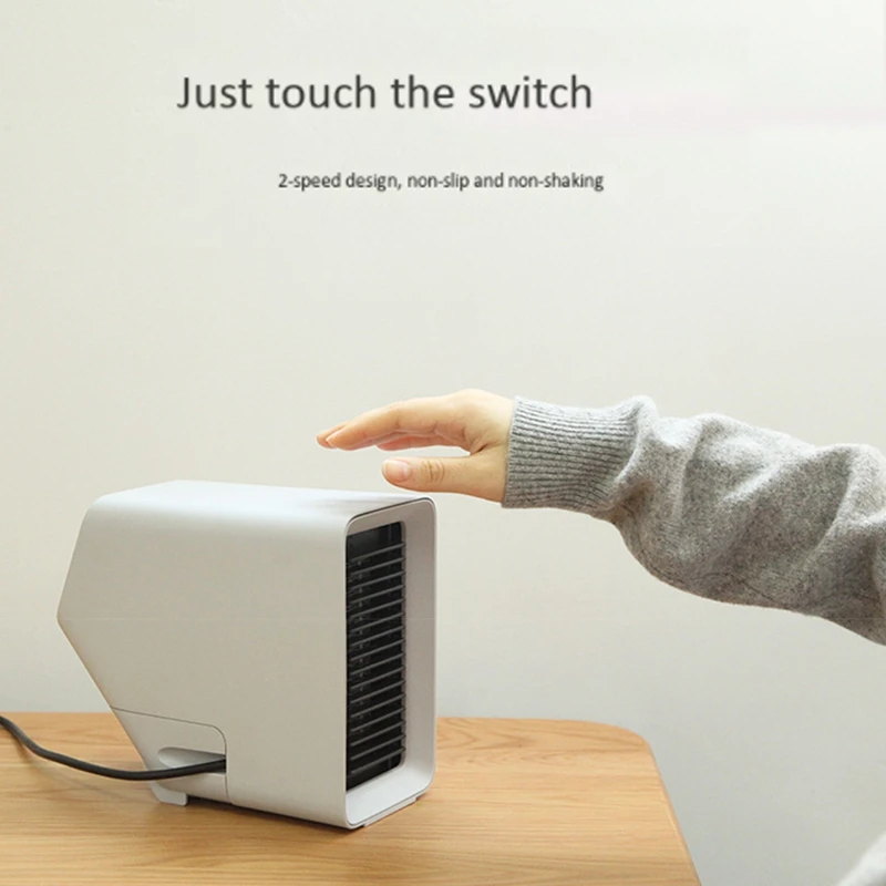 

AC86 -Mini Heater Lying and Standing Ceramic Speed Heater Warmer Fan for Home Office Bedroom Bathroom(US Plug)