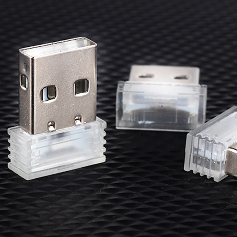 

Universal Mini Atmosphere Lights, Romantic USB Led Light Plug-In 5V Lamp Interior Ambient Lighting Kit Car Accessories