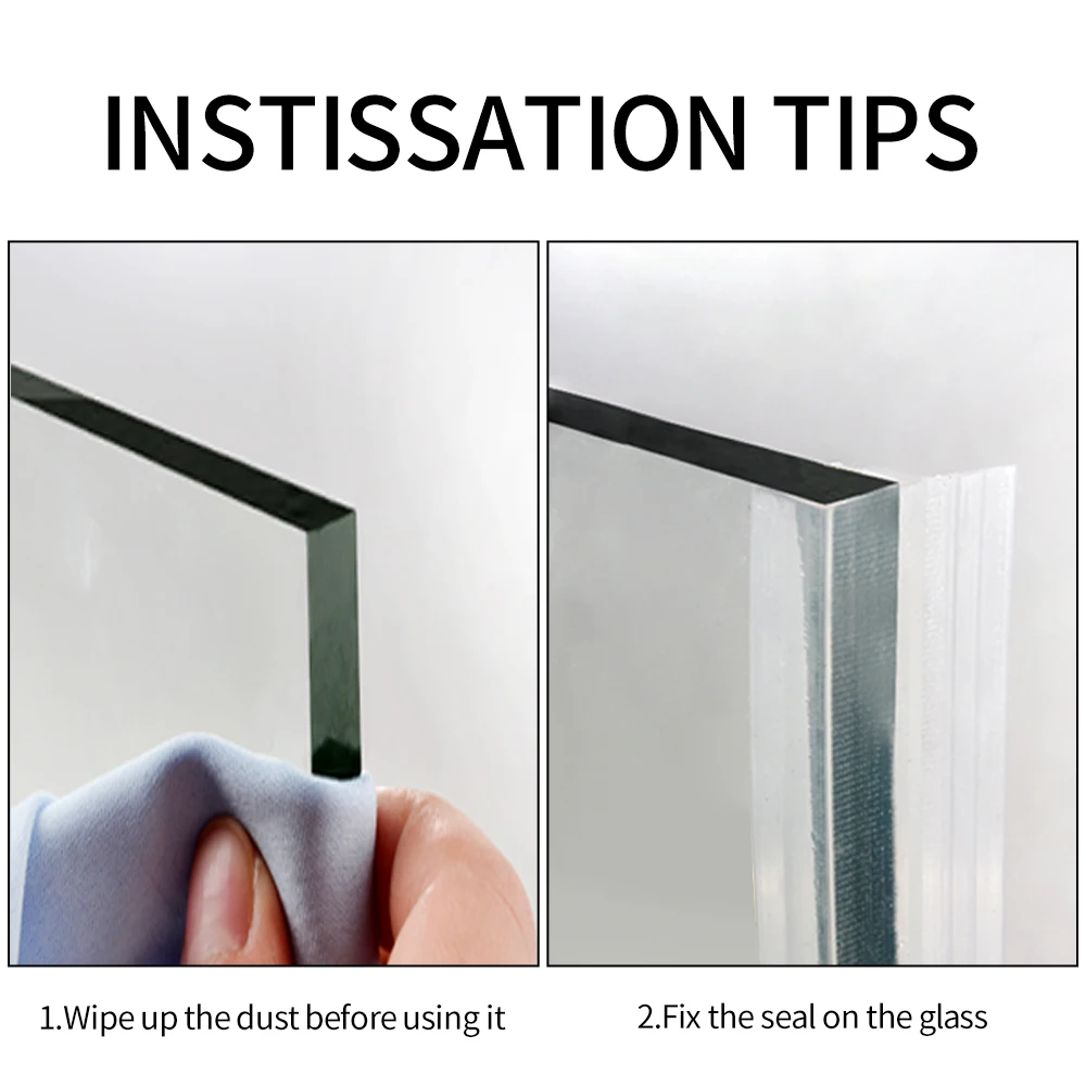 10m h shape glass door sealing strips silicone rubber window seal to stop shower leaks flexible weatherproof seal for bathroom free global shipping