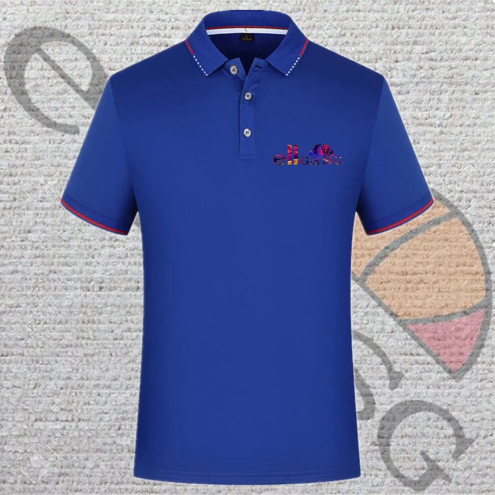 

2021 new summer men's T-shirt tops outing leisure sports wicking men's polo uniforms men and women Polo shirt