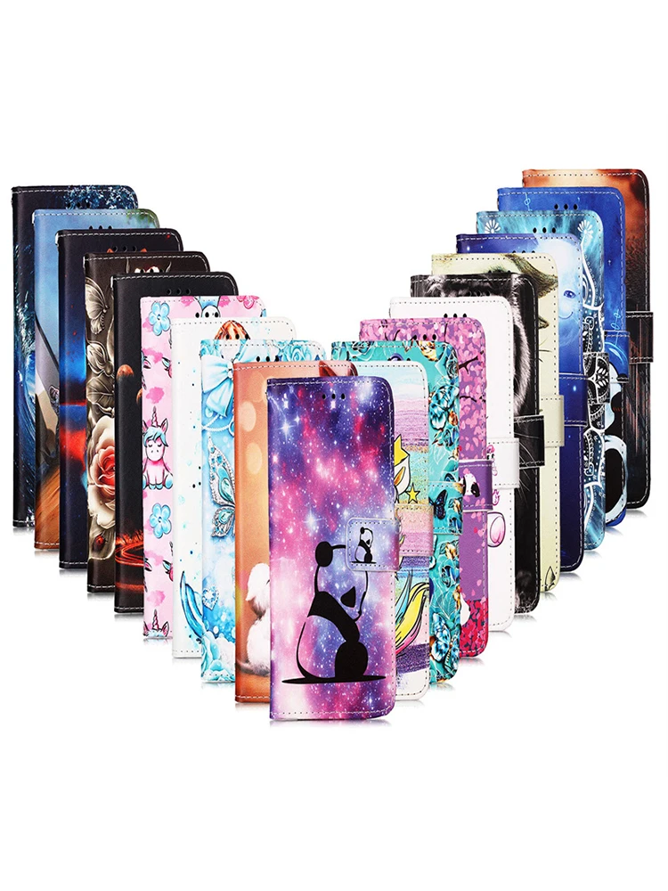 

Leather Flip Case For Xiaomi Poco X3 M3 10T Lite Redmi Note 10 9 S 9A 9C 9T 8 7 Pro Max Wallet Cards Stand Phone Cover Mandala
