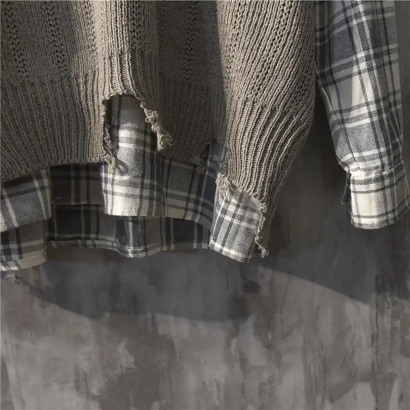 Мужской трикотажный жилет с V-образным вырезом весна-осень | Мужская одежда