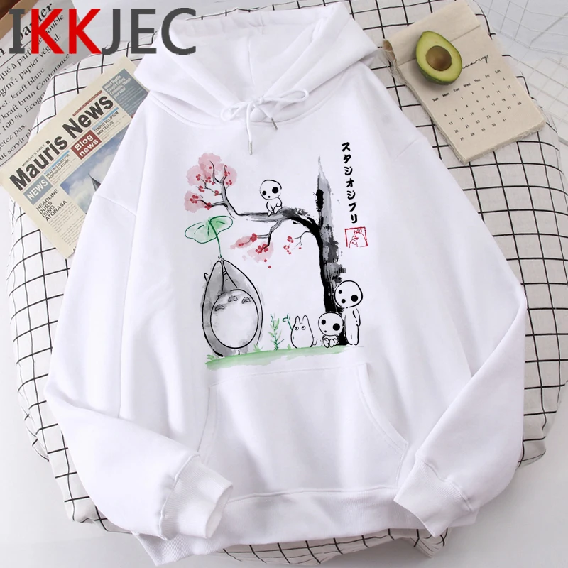 

totoro studio ghibli hoodies female Oversized grunge streetwear Korea female pullover hoody 2020