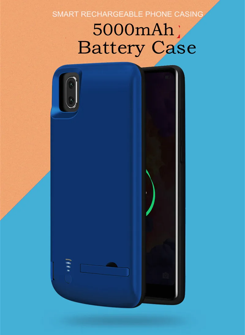 

KQJYS Portable Shockproof Battery Charger Cases For Huawei Nova 3E Battery Case External Power Bank Charging Cover For Nova 3E