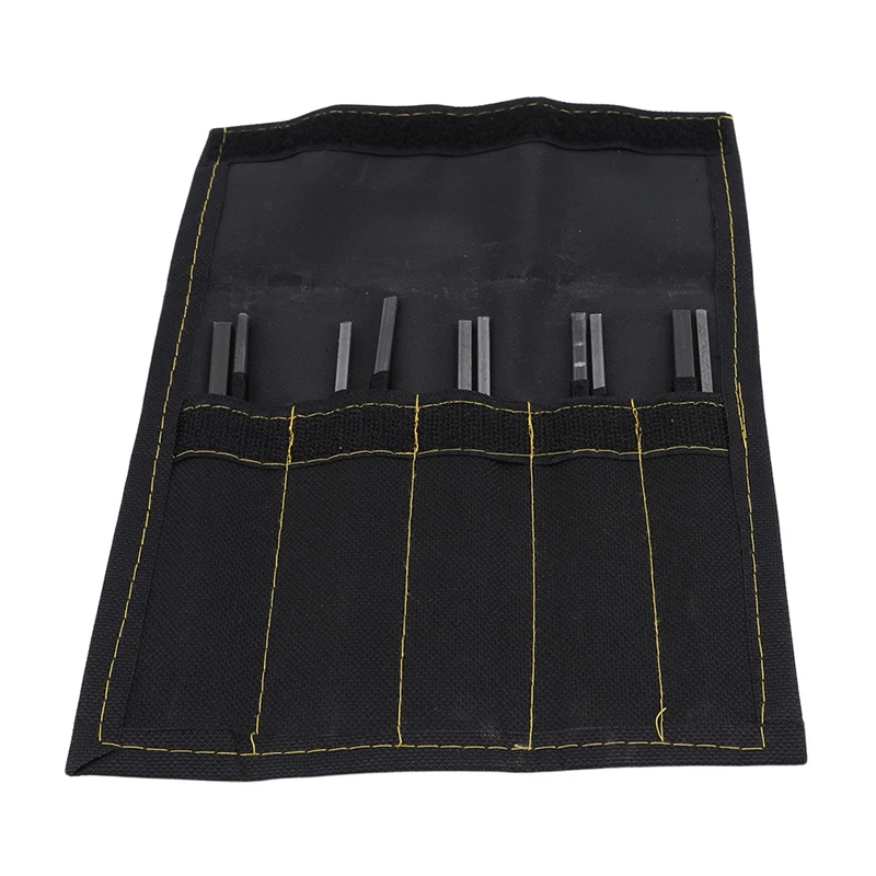 Professional 10pc/set Black Nylon And Steel Chisel Set Stone Carving Knife Artist Woodworker Hand Tools For Shoushan Stones | Инструменты