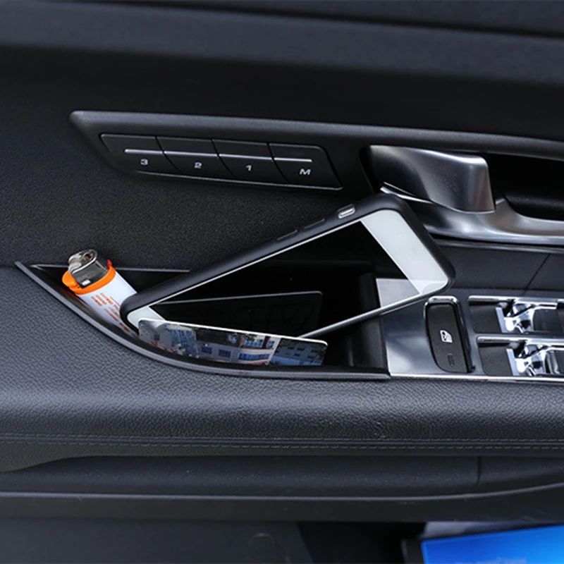 2X Автомобильная передняя дверь подлокотник коробка для хранения Land Rover Range Evoque 2012