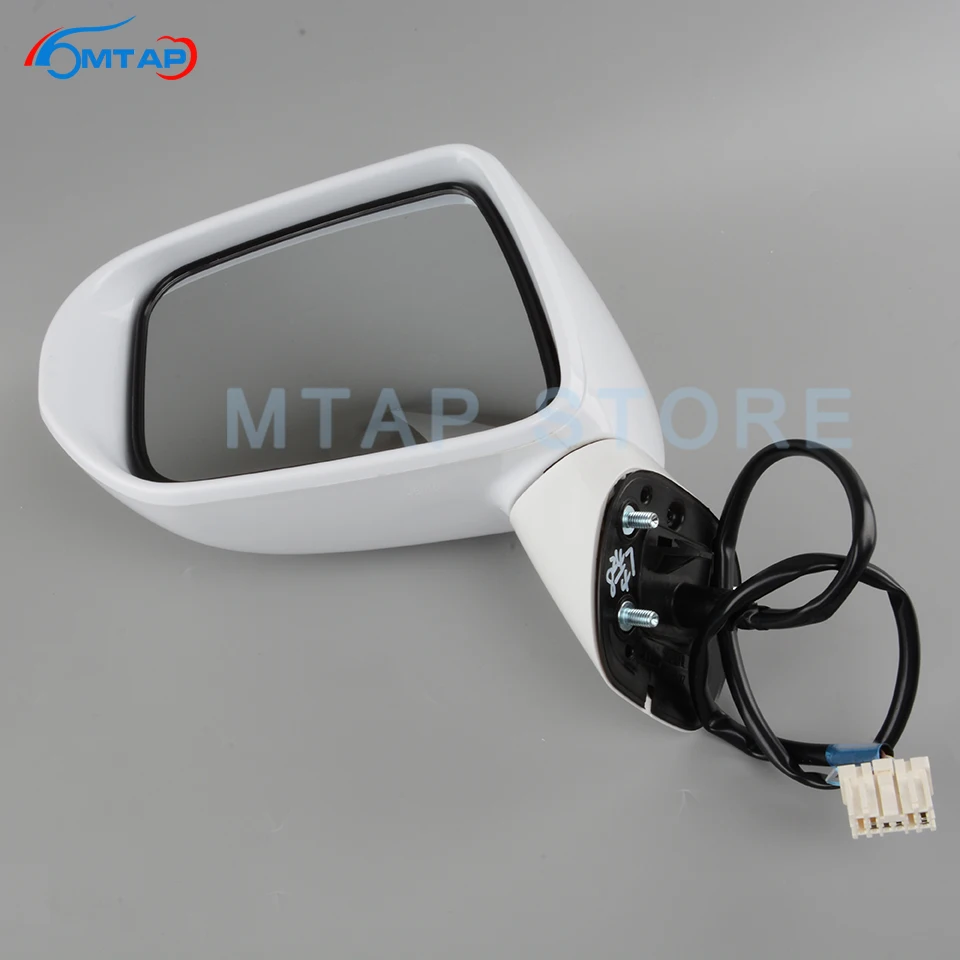 2 шт. наружное зеркало заднего вида MTAP в сборе для Honda Jazz FIT GD 2005 2006 2007 2008 City 5