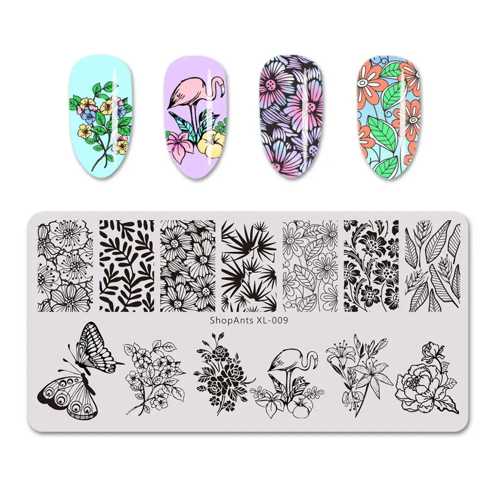 

Маникюрный шаблон для стемпинга ногтей, 6 х12 см