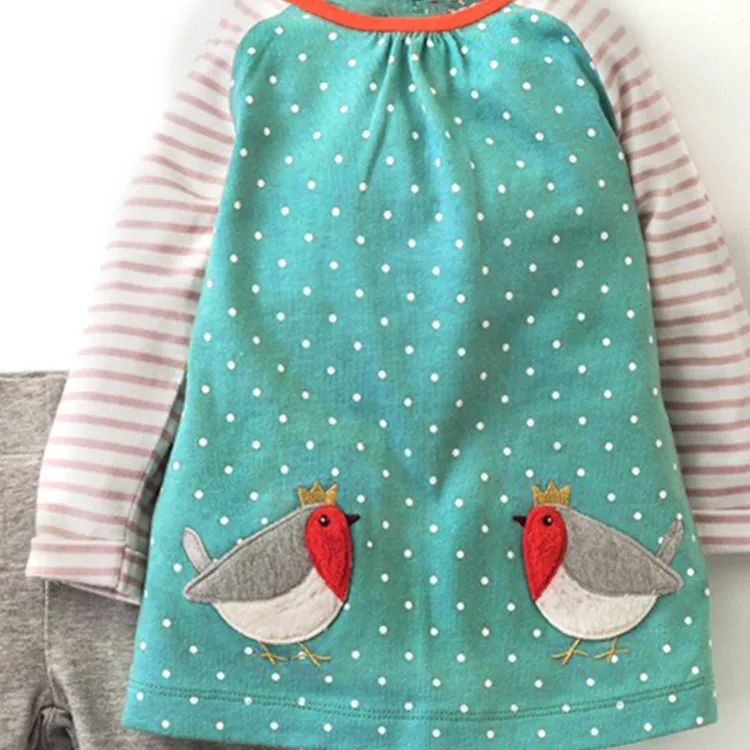 Little maven/осенний хлопковый комплект из двух предметов для маленьких девочек от 2 до 7 лет, Осенние комплекты одежды для маленьких девочек, изысканные Детские наряды для малышей