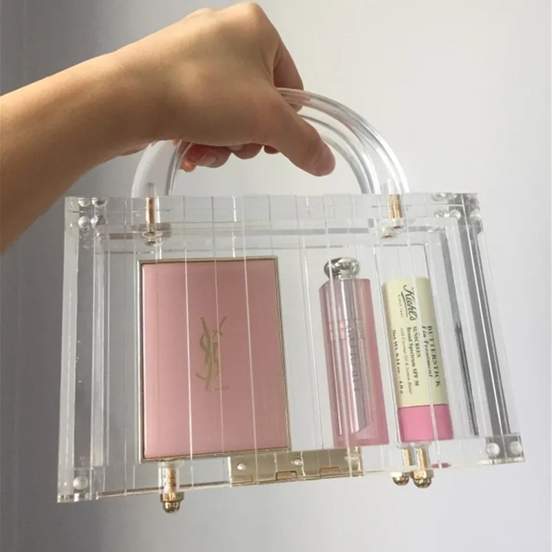 Клатч pretty lucite handamde в Дубае мраморные сумки акриловый кошелек Прозрачный Женский