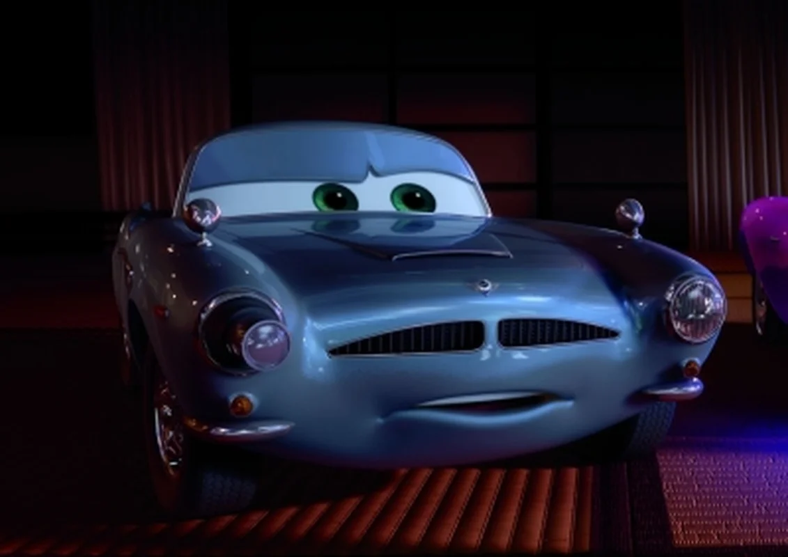 Картина на холсте Disney Настенная картина с мотивом мультфильма Тачки