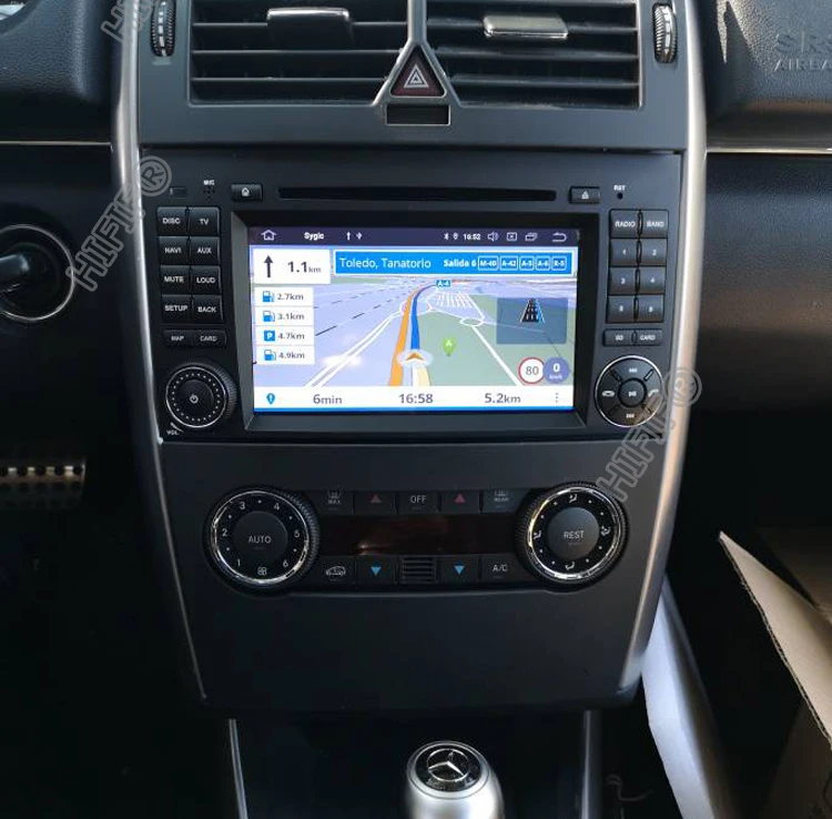 Сенсорный емкостный экран автомобильный DVD gps для Mercedes/Benz A B класс W245 W169 Viano Vito Sprinter B160 B200 стерео радио UI