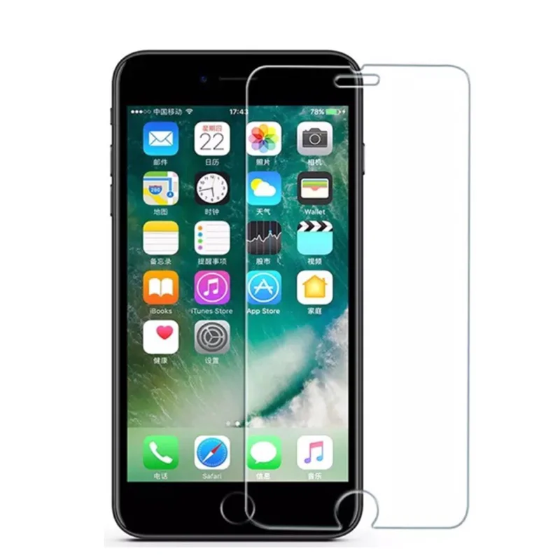 Proteggi schermo in vetro temperato 9H per iPhone 5 5s 5C SE 2016 2020 iPhone 8 7 6 6S Plus 13 12 Mini 11 Pro XS Max X XR 2021 vetro