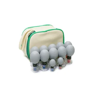 Набор вакуумных чашек для магнитотерапии, 12 шт., присоска, китайский меридиан, пульс, Акупрессурная игла, магнитный массажер, расслабляющие больные мышцы