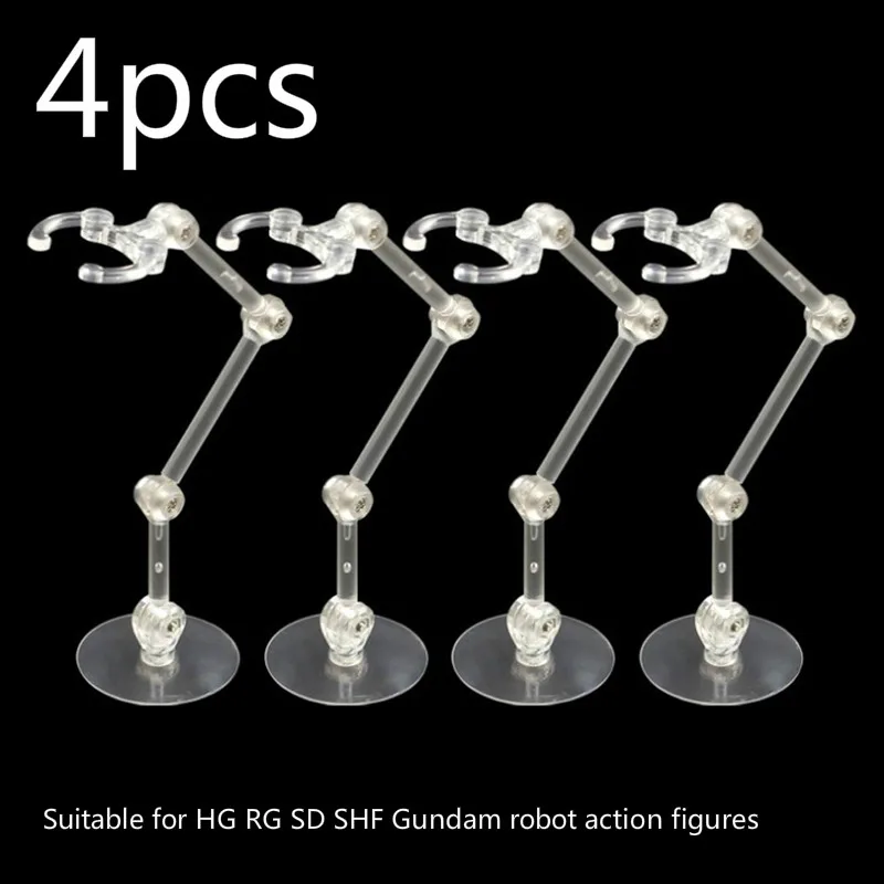 

1/4pcs Doll Stands Figure Display Bracket Action Base For 1/144 SHF Robot Model