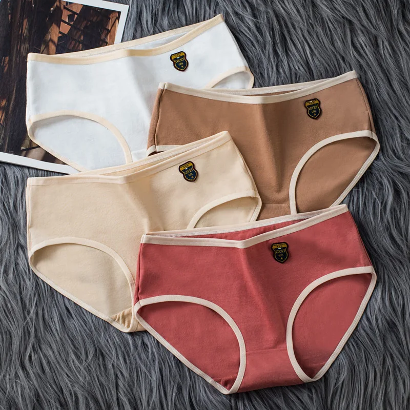 Трусы женские бесшовные хлопок цвет в ассортименте M L XL XXL 1 шт|Женские трусики| |