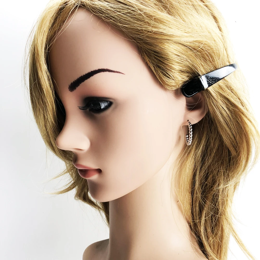 Навесной Хооп Серьги креолы В крапинку С рисунком в европейском стиле Стиль Glam