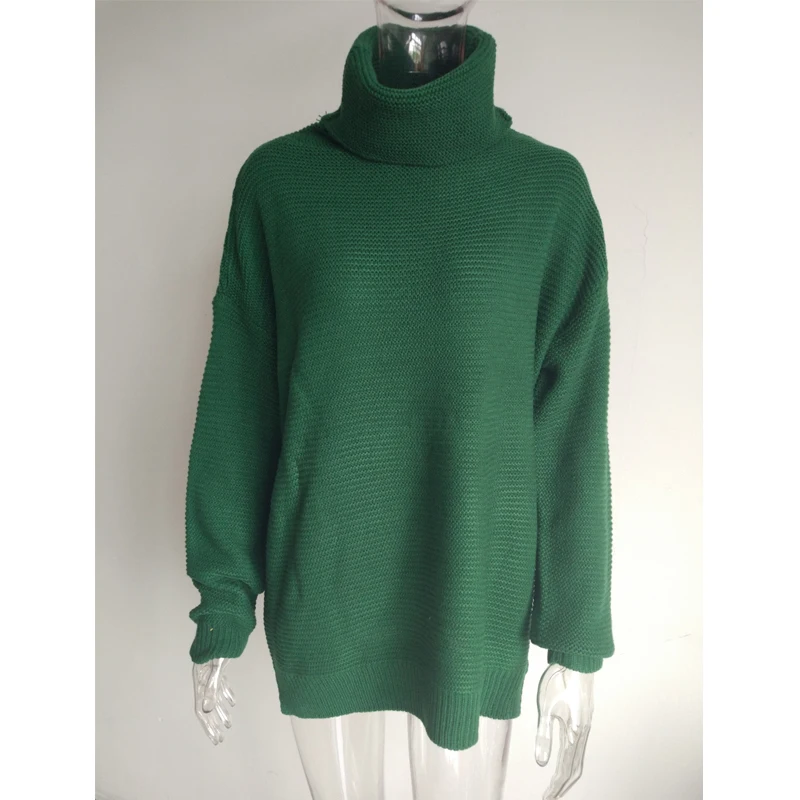 VITIANA Women Casual Sweaters Autumn 2019 Female Long Sleeve Pullovers Turtleneck Thick Warm Sweater Ladies Winter Clothes | Женская