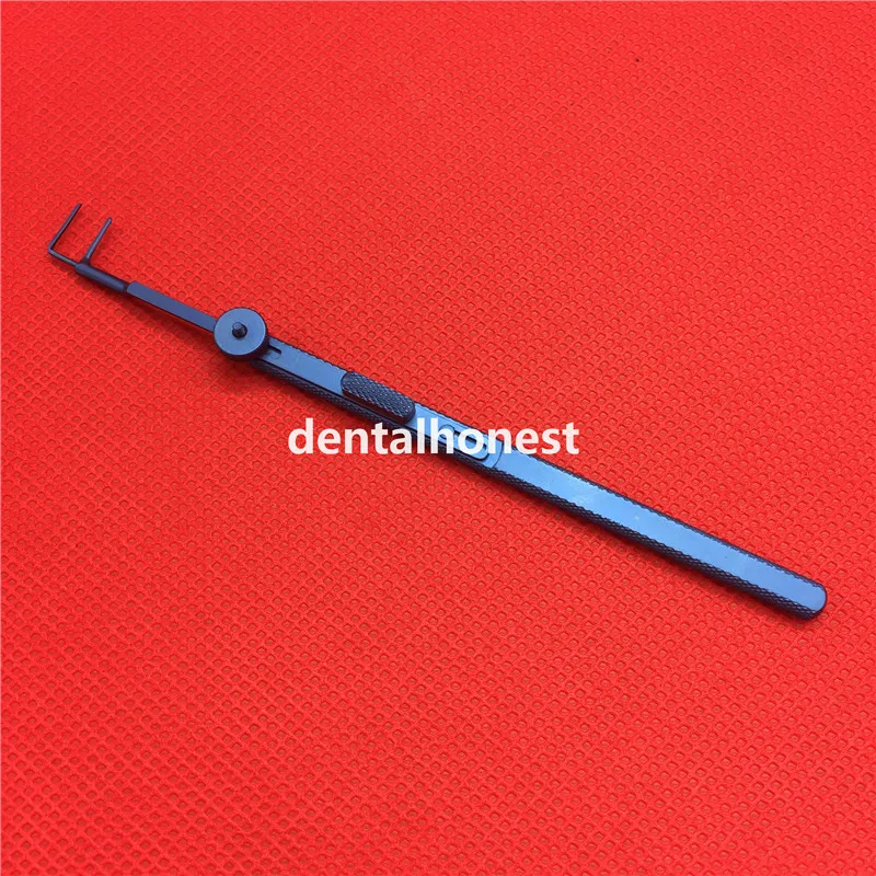 Титановый сплав 1 шт. косоглазий крючок 150 мм офтальмологический прибор для