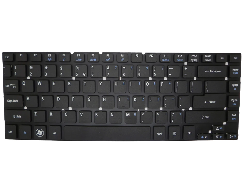 Клавиатура для ноутбука Acer Aspire 3830 3830G 3830T 3830TG US английский CA Канада CZ Чешский КБ.