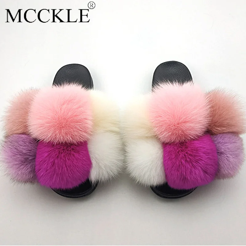 Женские шлепанцы Летняя обувь с плоской подошвой для женщин Без застежки На