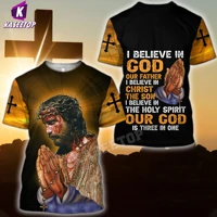 newest god religion christ jesus harajuku t shirt men women 3d print hip hop streetwear fashion pullovers drop shipping